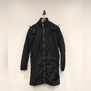 Authentic Prada Nylon Hooded Coat